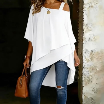 👚✨ Women’s Asymmetrical Loose Fit Blouse – Chic, Flattering & Easy to Wear🌸