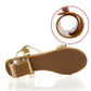 👡✨ Women’s Rhinestone Flat Sandals – Chic Metal Accent Summer Style | 50% OFF Today