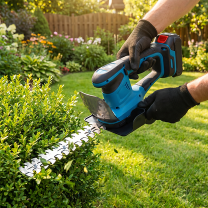 🌿 Advanced 2-in-1 Cordless Garden Trimmer⚡ – 🔋Rechargeable Hedge & Grass Cutter 0 with  🛡️ Dual Safety Lock | 35% OFF + Free Delivery🚚