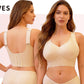 👙✨ Full Coverage Seamless Support Bra💗 – W-Shaped Lift, Wide Straps & Smooth Back Comfort