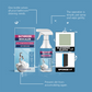 🔥🥳HOT SALE 2026🥳🔥 Bathroom Grime Cleaner Spray – Non-Toxic Formula, Fast Stain Removal & Sparkling Shine! 🚿💦