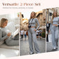 👚👖🌈 LIMITED-TIME 54% OFF! ✨ Women’s Casual Top & Pants 2-Piece Set – Soft Blended Fabric, Flattering Silhouette & Adjustable Drawstring Waist 🌸