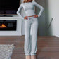 👚👖🌈 LIMITED-TIME 54% OFF! ✨ Women’s Casual Top & Pants 2-Piece Set – Soft Blended Fabric, Flattering Silhouette & Adjustable Drawstring Waist 🌸