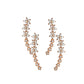 ✨2026 New Arrival! 🌟 Starry Flower Rhinestone Ear Climber Earrings – Sparkling crystals, comfortable climb-up design – perfect for daily glam or special occasions 🌸