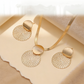 🎁2026 New Arrivals 60% OFF💥Modern Chic Necklace & Earring Set – Gold finish, geometric design & lightweight – perfect for daily elegance or gifting – includes matching pieces for a polished look 💫