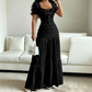 👗LIMITED-TIME 50% OFF! ✨Women's Square Neck Bodice & Maxi Skirt Set🌼