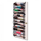 Over-the-Door Shoe Rack Organizer – 24 pockets & tool-free install – Fits standard doors, holds up to 24 pairs ✨