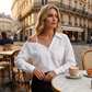 👚 50% OFF NOW! 🔥 Off-Shoulder Button-Up Top – Crinkle texture & relaxed fit – 5 colours, sizes S-XL – perfect for summer, beach or casual chic 🌊