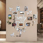 3D Family Tree Photo Frame Wall Sticker