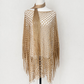 🏆 Last Day Special Price 💲12.99! 💐Summer Metallic Crochet Cover-Up – Lightweight, Flowy & Effortlessly Stylish summer outfit