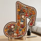 📢📢51% OFF !! ⏰Wooden Musical Note Jigsaw Puzzle🎶🧩