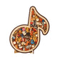 📢📢51% OFF !! ⏰Wooden Musical Note Jigsaw Puzzle🎶🧩
