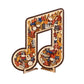 📢📢51% OFF !! ⏰Wooden Musical Note Jigsaw Puzzle🎶🧩