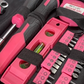 💗 Pink DIY Tool Kit – Compact Hand Tool Set for Everyday Repairs, Furniture Assembly & Home Projects 🛠️📦