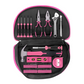 💗 Pink DIY Tool Kit – Compact Hand Tool Set for Everyday Repairs, Furniture Assembly & Home Projects 🛠️📦