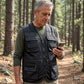 🌿 EVERYDAY UTILITY 🦺 Men’s Multi-Pocket Mesh Vest – Relaxed Sleeveless Fit, Durable Fabric & Organized Storage