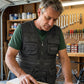 🌿 EVERYDAY UTILITY 🦺 Men’s Multi-Pocket Mesh Vest – Relaxed Sleeveless Fit, Durable Fabric & Organized Storage