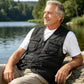 🌿 EVERYDAY UTILITY 🦺 Men’s Multi-Pocket Mesh Vest – Relaxed Sleeveless Fit, Durable Fabric & Organized Storage
