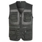 🌿 EVERYDAY UTILITY 🦺 Men’s Multi-Pocket Mesh Vest – Relaxed Sleeveless Fit, Durable Fabric & Organized Storage