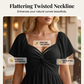 📢📢50% OFF !! ⏰Puff Sleeve Backless Bow Tie Dress