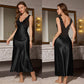 🌛 LIMITED-TIME OFFER! 💖 Elegant V-Neck Slip Nightdress – Simple, Feminine & Comfortable for Peaceful Nights ✨