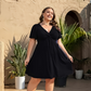 📢📢50% OFF !! ⏰Elegant V-Neck Twist Front Dress with Pockets
