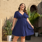 📢📢50% OFF !! ⏰Elegant V-Neck Twist Front Dress with Pockets