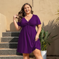 📢📢50% OFF !! ⏰Elegant V-Neck Twist Front Dress with Pockets