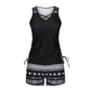 ⏰LAST DAY 60% OFF🌊Women's Tummy Control Tankini Set with Built-In Bra – Flattering Boho Swimwear with Shorts