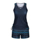 ⏰LAST DAY 60% OFF🌊Women's Tummy Control Tankini Set with Built-In Bra – Flattering Boho Swimwear with Shorts