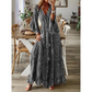 🦋 SUMMER ESCAPE SALE 🌼 Women’s Bohemian Floral Maxi Dress | Tiered Hem, Soft Fabric & Romantic Beach Look