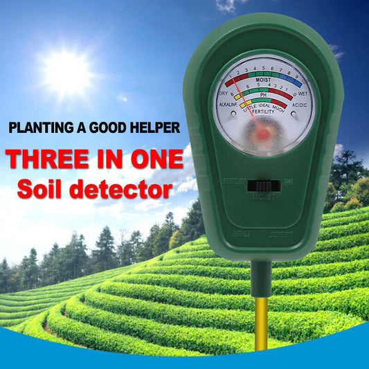 🌱3-in-1 Soil Detector with Pointer Display