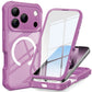 Magnetic Phone Case with Built-in Screen Protector