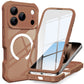 Magnetic Phone Case with Built-in Screen Protector