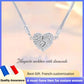 🎄Christmas Hot Sale Heart Diamond Necklace✨ (Buy 1 Get 1 Free)