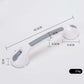 ✨ Suction Cup Grab Bar – Tool-Free No-Drill Install on Tile & Glass, Strong Vacuum Hold, Removable & Reusable – Extra Balance Support for Bathroom Safety 🔒