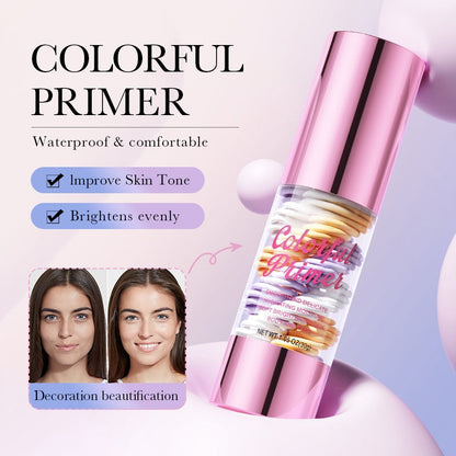 💖LAST DAY - BUY 2 GET 1 FREE💃3-in-1 Multi-Functional Face Primer – Prep, Smooth & Refresh Your Skin Before Make-Up, A Handy Step for a More Polished Base ✨