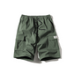 Men's Casual Cargo Shorts with Elastic Waist
