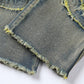 🎁2026 New Arrivals 49% OFF💥Men's Deconstructed Frayed Flare Jeans – Heavy Distressing, Vintage Wash, Patchwork Details ✨