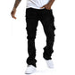 🎁2026 New Arrivals 49% OFF💥Men's Deconstructed Frayed Flare Jeans – Heavy Distressing, Vintage Wash, Patchwork Details ✨