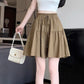 🍀Women High Waist Skirt Pants Wide Leg Ruffle Culottes