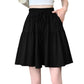 🍀Women High Waist Skirt Pants Wide Leg Ruffle Culottes