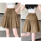 🍀Women High Waist Skirt Pants Wide Leg Ruffle Culottes