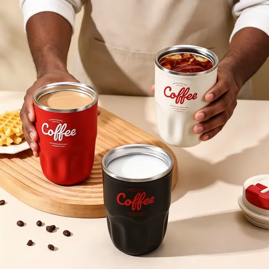 🎁💥LAST DAY SALE 53% OFF!!☕316 Stainless Steel Coffee Vacuum Flask