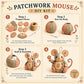 🎁  LIMITED-TIME DEAL! Handcrafted Vintage Mouse Plush Sewing Kit – Charming Retro Design, Complete DIY Craft Set & Thoughtful Handmade Gift ✨