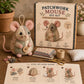 🎁  LIMITED-TIME DEAL! Handcrafted Vintage Mouse Plush Sewing Kit – Charming Retro Design, Complete DIY Craft Set & Thoughtful Handmade Gift ✨