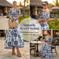 🌺 LIMITED-TIME 48% OFF! 💥 Women's Off-Shoulder Midi Dress – Daisy Print, Waist Cutout & Flattering Flowy Fit – Tropical Chic 💃