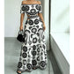 🌺 LIMITED-TIME 48% OFF! 💥 Women's Off-Shoulder Midi Dress – Daisy Print, Waist Cutout & Flattering Flowy Fit – Tropical Chic 💃