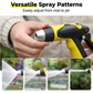 🔫 56% OFF NOW! ⏰ High-Pressure Garden Hose Nozzle Spray Gun – 7 spray patterns & ergonomic grip – Leak-proof, perfect for watering, car washing or patio cleaning 💦