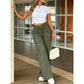 👖 LIMITED-TIME 50% OFF! 💥Women's High Waisted Straight Leg Trousers | Elastic Back Waist Smart Casual Office Pants✨